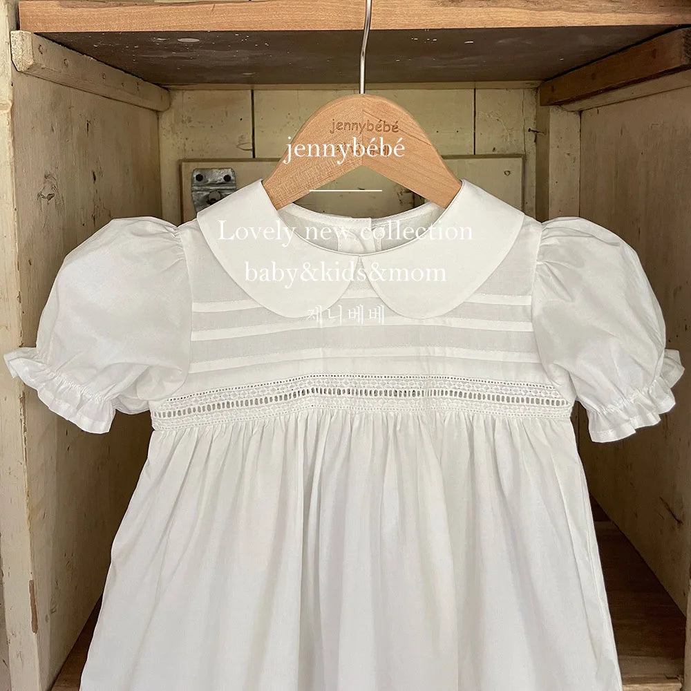 Vestido y bombacho de cumpleaños para bebé y niña, outfit de princesa, de fiesta para niña, boda, dama de honor, ropa de verano para bebé y niña