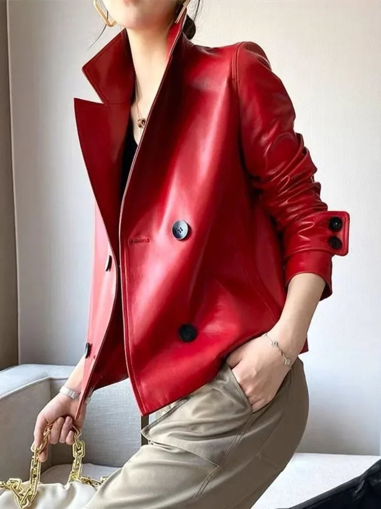 Chaquetas de piel sintética completar el outfit y estilo a la mujer
